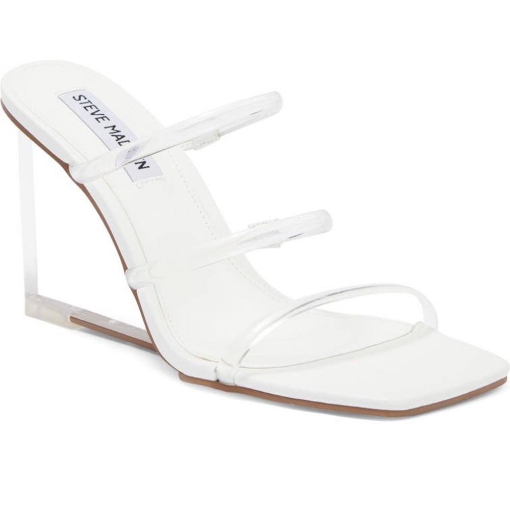 Clear heels